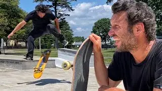 Learning How To HARDFLIP at Age 33!