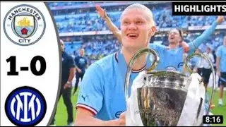 Manchester City Vs Inter Milan 1 0 All Highlights UEFA Champion League Final