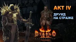 Diablo 2 Resurrected АКТ IV ДРУИД ФОРМА МЕДВЕДЬ ПУТЬ К ДИАБЛО #11