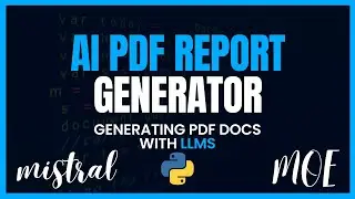 Transform Your Ideas into Stunning AI-Powered PDF Reports | Easy Guide with LLM & Jinja2