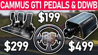 Why The Cammus DDWB Wheelbase And GT1 Pedals Are GREAT for Their LOW Price