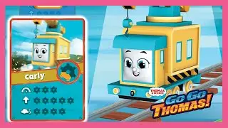 Thomas & Friends: Go Go Thomas - Train Games - Boys Racing | Carly on a Board !