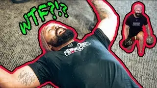 leg day challenge!! being destroyed by an IFBB pro