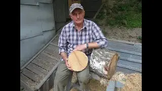 Точим березу/ Woodturning a birch