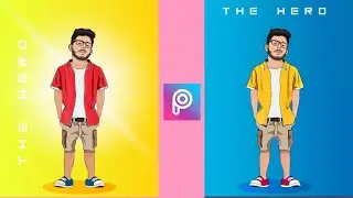 cartoon photo editing in picsart | miniature cartoon photo editing | #cartoonphotoediting,| KL EDITZ