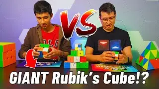 Can I Beat Tingman with a GIANT 2x2 Rubik’s Cube?