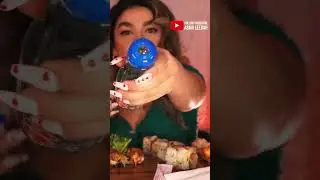 trying a japanese soda (ramune) 