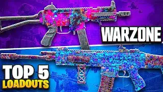 *NEW* TOP 5 BEST WARZONE LOADOUTS AFTER UPDATE!🔥 (META CLASS SETUPS)