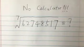 Yes, you can solve it without a calculator!