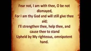 How Firm A Foundation with Lyrics by Grace Community Church