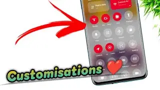 MIUI 12 Control Center Customisations - Customize your Device Control Center/Quick Settings Easy 😍🔥