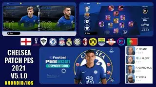 CHELSEA PATCH PES 2021 MOBILE V5.1.0 BY IDSPHONE
