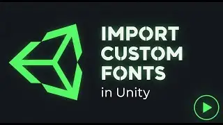 Unity TextMeshPro: How to Import and Use Your Own Fonts!
