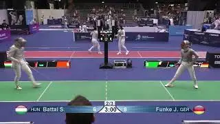 World Championships 2023 SWS - L64 - Battai Sugar Katinka HUN v Julika Funke GER