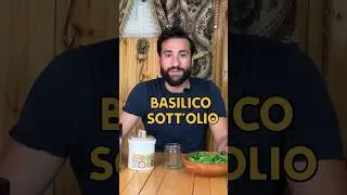BASILICO SOTT’OLIO 🌿 #basilico #piante #giardinaggio