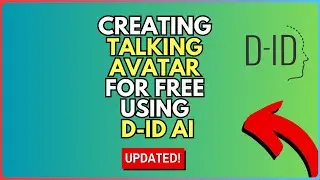 How to Create a Talking Avatar for Free Using D-ID