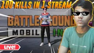 SASTA JONATHAN IS BACK | 100 KILLS IN ONE STREAM CHALLENGE | BGMI HINDI LIVE STREAM | LUCKYBOY PLAYZ