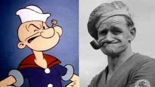 PERSONAGGI DEI CARTONI NELLA VITA REALE