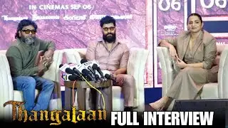 Thangalaan - Hindi | Chiyaan Vikram,Parvathy,PA Ranjith  | FULL INTERVIEW