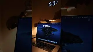 You NEED this laptop accessory to protect your eyes 💻 #MacBook #desksetup #laptoplight #benq