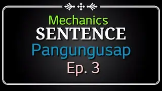 EP. 3 | WORD ORDER | WHAT IS A SENTENCE |  ENGLISH-TAGALOG GRAMMAR | 3-MINUTE LITERACY