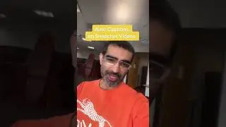 How to add auto captions to Snapchat Spotlight videos