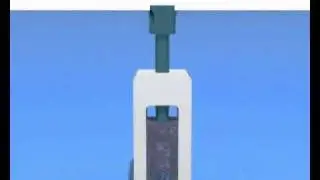 mechanical pipe vice assembly animation