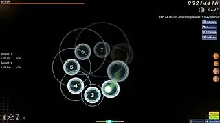 [osu!] Surviving 50 seconds of stream hell on the very first try