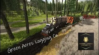 FS22 Kalador part 2 Smaller wood mix with pine clearing land! 