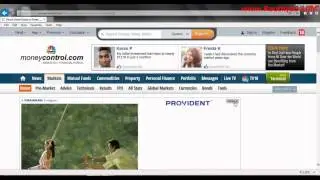 Sourcing Financial Data from Money Control