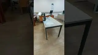 Стол письменный на металлокаркасе