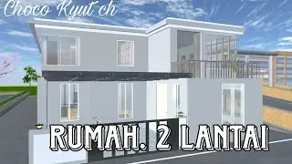🍃 { Rumah 2 lantai } id + sv  || SAKURA School simulator || #sakuraschoolsimulator