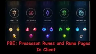 [PBE] New Runes in Client First Look