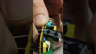 Replacing a faulty capacitor in a power supply 