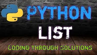 #29| Python List Exercises | Python Tutorials |Lists in Python - Solved Problems