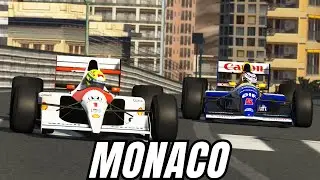 Senna VS Mansell | F1 Monaco Grand Prix