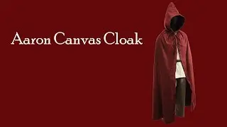 MY100149 Aaron Canvas Cloak from Medieval Collectibles