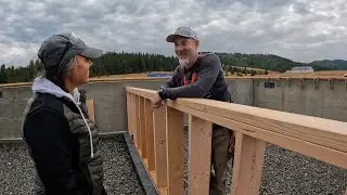 FIRST WALL GOES UP // And we discover a MISTAKE