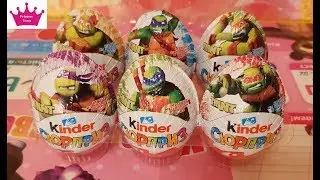 ЧЕРЕПАШКИ НИНДЗЯ 2018 Киндер Сюрприз