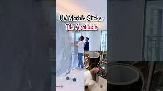 UV Coated Marbel Sticker Sheet