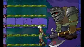 Plants vs  Zombies DLC Edition: Thornmoss VS Giga-Gladiantuar (No Win)