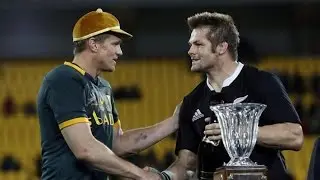 Springbok Jean de Villiers 100th Test Cap Presentation 2014