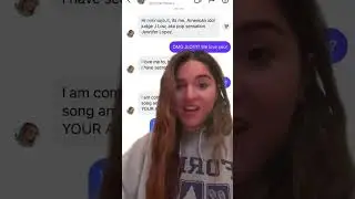 JLo Scammer wants to use the music app mayk.it? #scammer #jlo #shorts