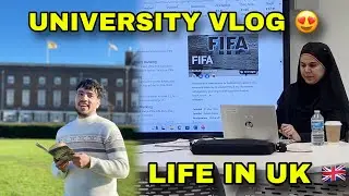 MY UNIVERSITY TOUR 😱🇬🇧 || INTERNATIONAL STUDENT LIFE IN UK 😰