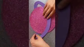 SATURNO en foami decora conmigo https://youtube.com/@enelsalondeclases2306