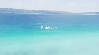 Türkiye'nin maldivleri: Saldivler | Salda Gölü -İHA Çekimleri
