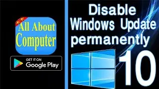how to disable windows update in windows 10