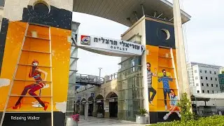 Israel, Walking in Herzliya Pituach. VIDEO WALK