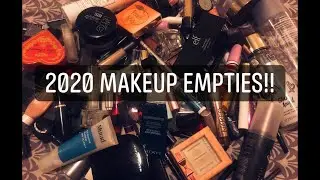 HAPPY NEW YEAR!! || Year of Makeup Empties 2020 ($1500+ Worth!)
