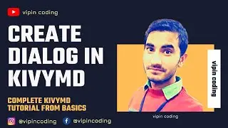 #14 How to create Dialog in python | kivy | kivymd | vipin coding
